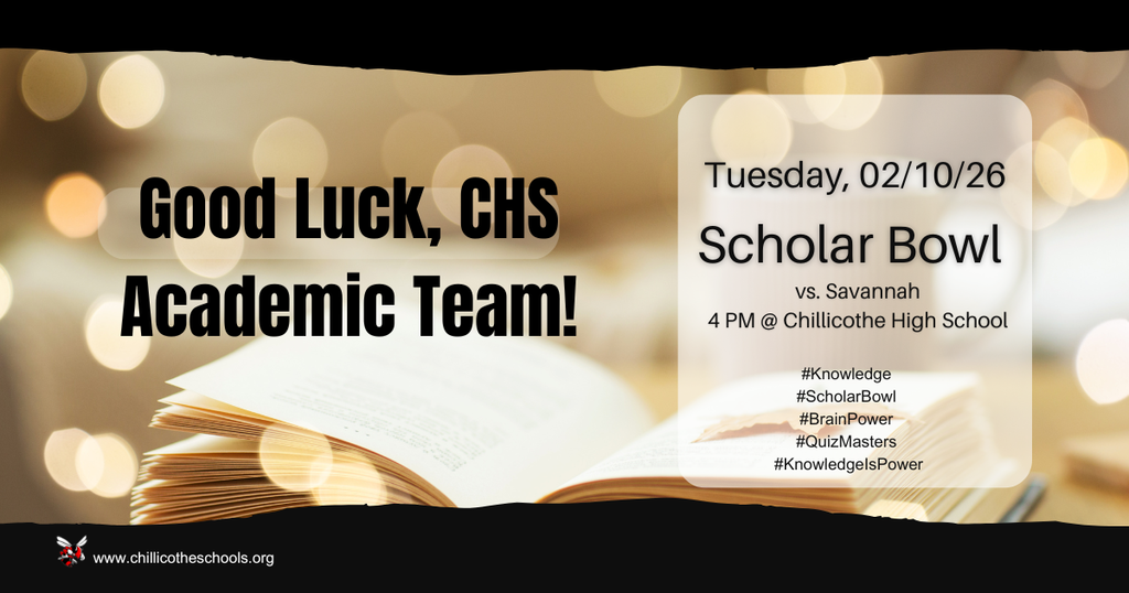 vs. Savannah 4 PM @ Chillicothe High School