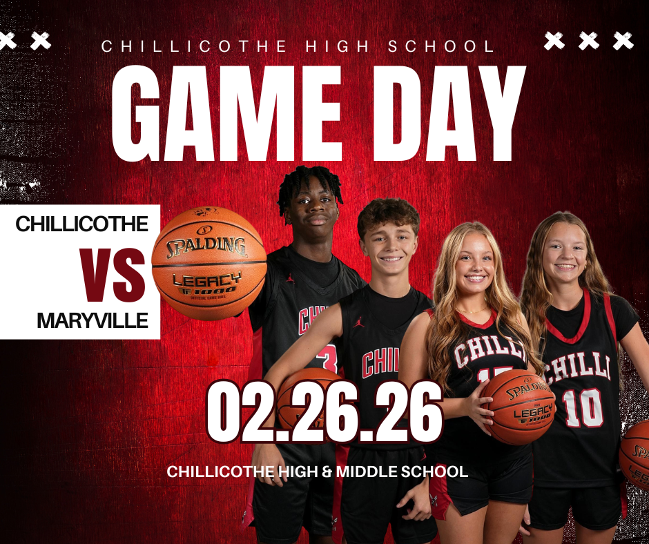 CHS Basketball Game Day 02/26/26 at Chillicothe High and Middle Schools. Chillicothe vs. Maryville.