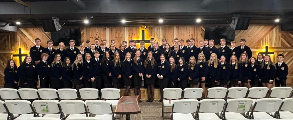 FFA Week started at church.