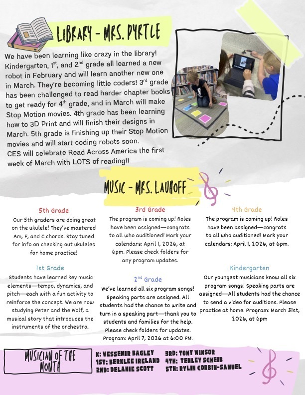 February Specials Scoop