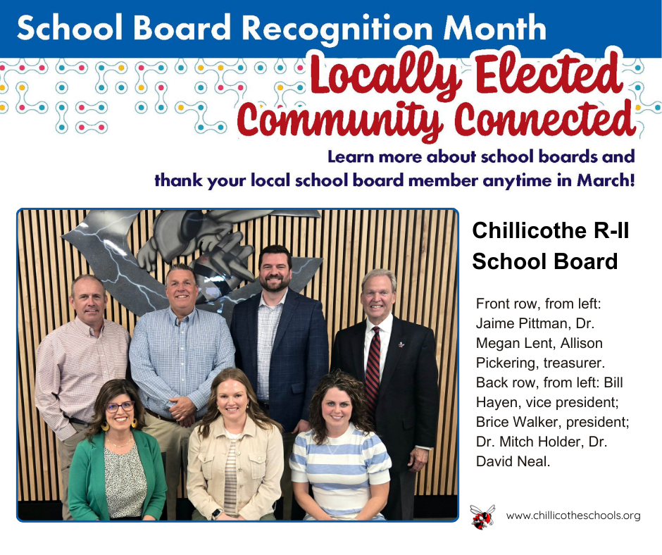 School Board Recognition Month. Locally Elected Community Connected. Learn more about school boards and thank your local school board member anytime in March!