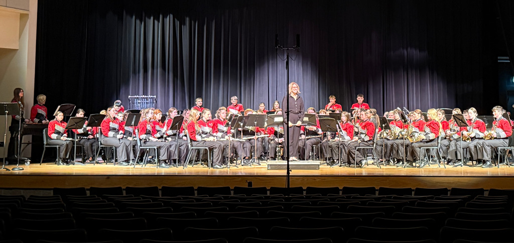The Chillicothe High School Symphonic Band earned an Exemplary (1) rating at the MSHSAA Large Group Performance (District 20, Class 3) at Park Hill South High School yesterday.
