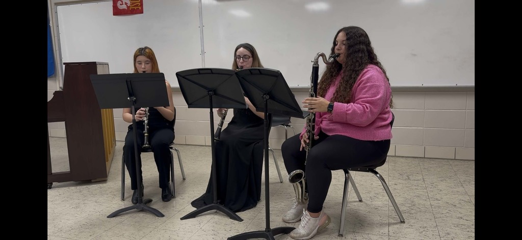 CHS Band Students Performing at Districts