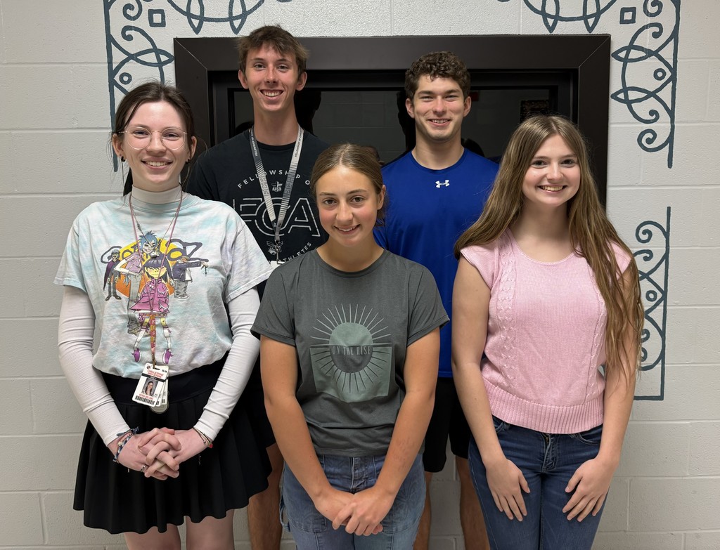 Pictured are five Chillicothe High School students who have earned distinguished academic summer opportunities: sophomore Ben Cady (Wisconsin EAA Air Academy), junior Lake Englert (CMU/Blakely & Associates engineering internship), junior Kierra Williams (Missouri Fine Arts Academy), freshman Halle Gabrielson (Joseph Baldwin Academy at Truman State University), and sophomore Adilynn Edds (Missouri Scholar’s Academy at the University of Missouri–Columbia).