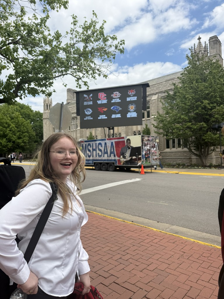 A Band Student at the State Music Festival