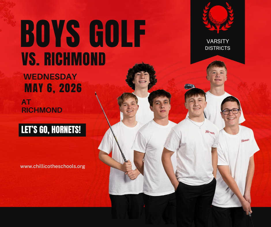 CHS Varsity Golf is teeing it up at Districts today vs. Richmond on the Road! Good luck, Cavaliers—play your game, have fun, and leave it all on the course! ⛳️