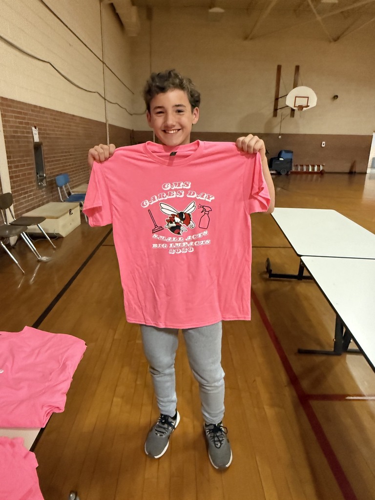 Jaxon Boyles- CMS Cares Day T-shirt design winner