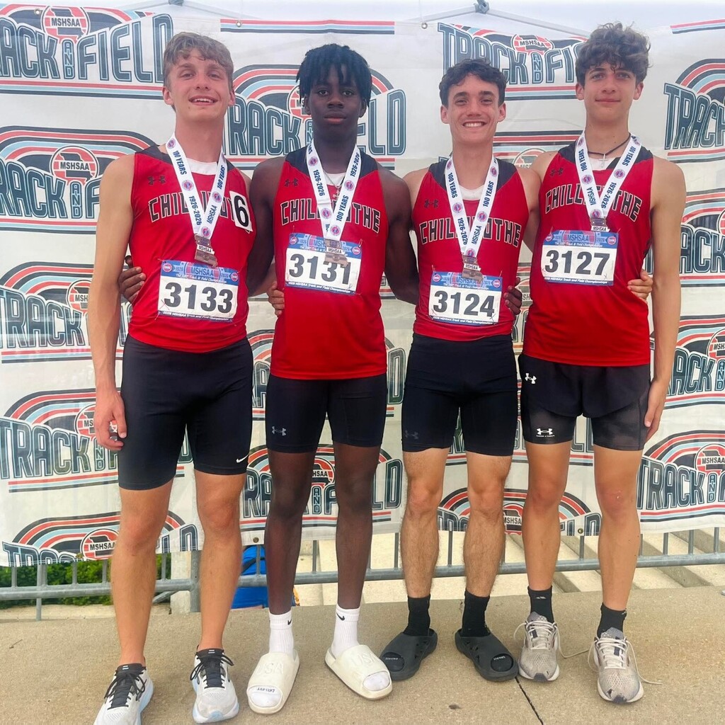 Luth Thompson, Josh Ojeaga, Brennen Fitzpatrick and Landon Longo.