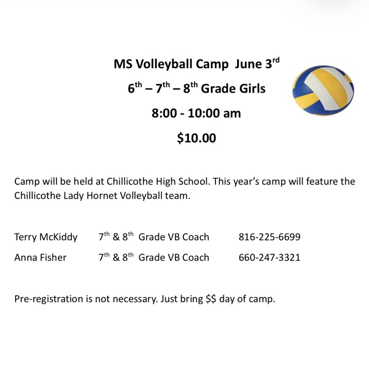 Volleyball Camp Info