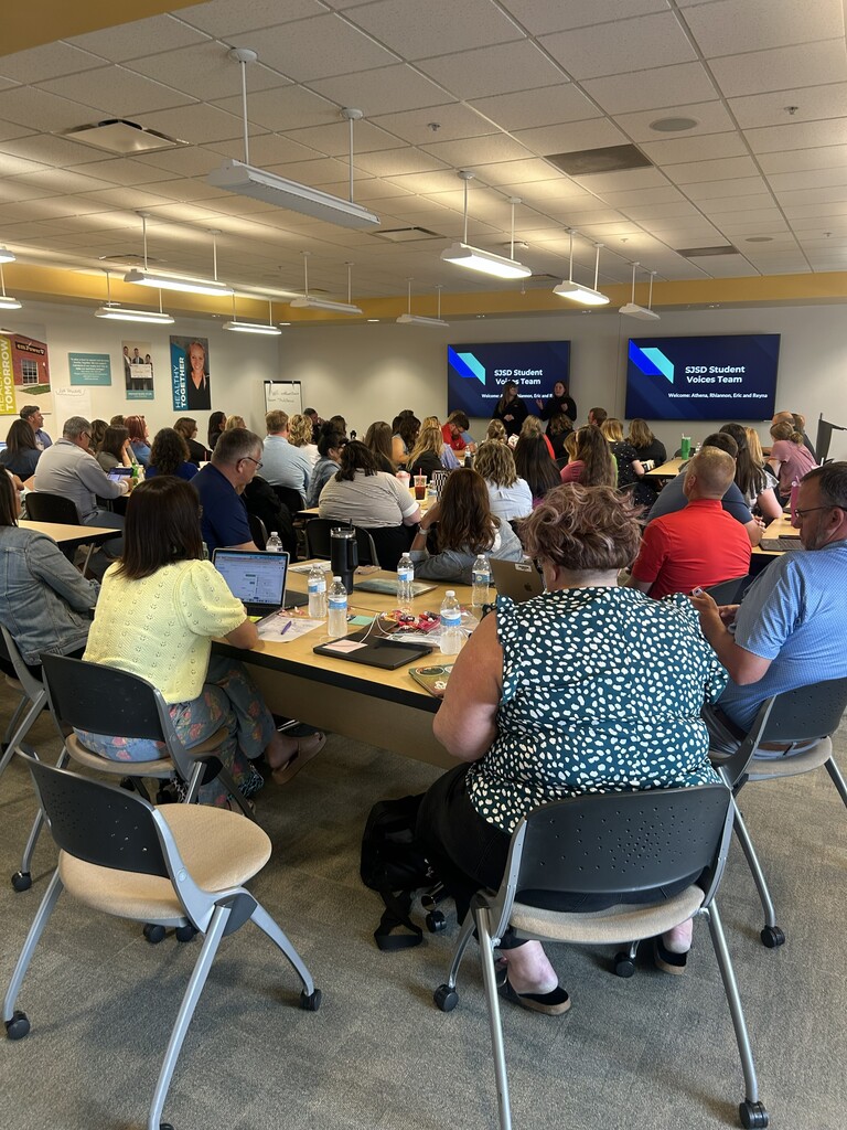 District administrators all went on a real world learning day long summit in St. Joseph recently with PDC.