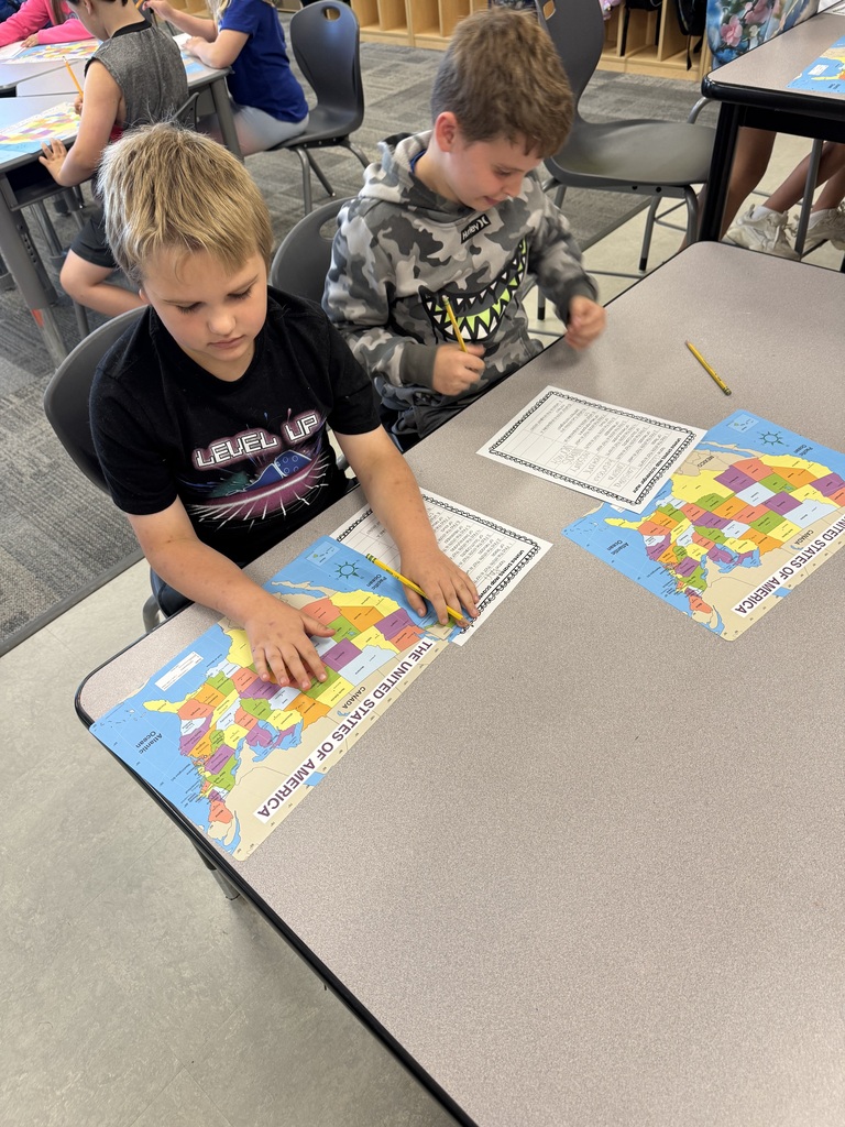 A map scavenger hunt at summer school at CES