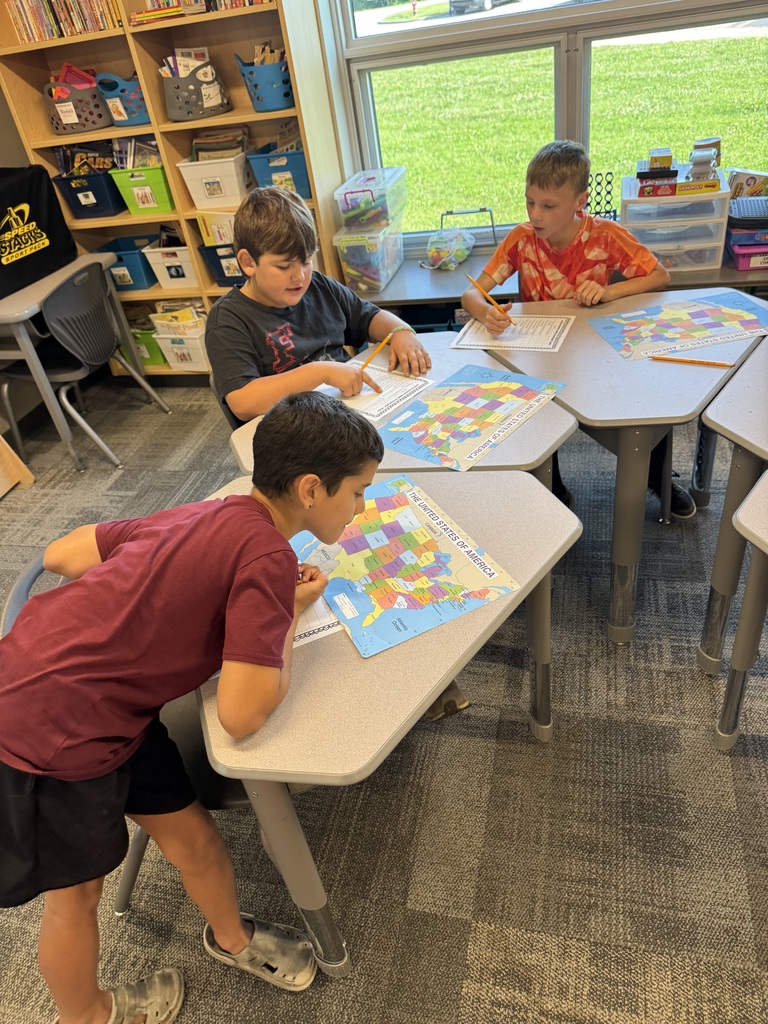 A map scavanger hunt at CES Summer School