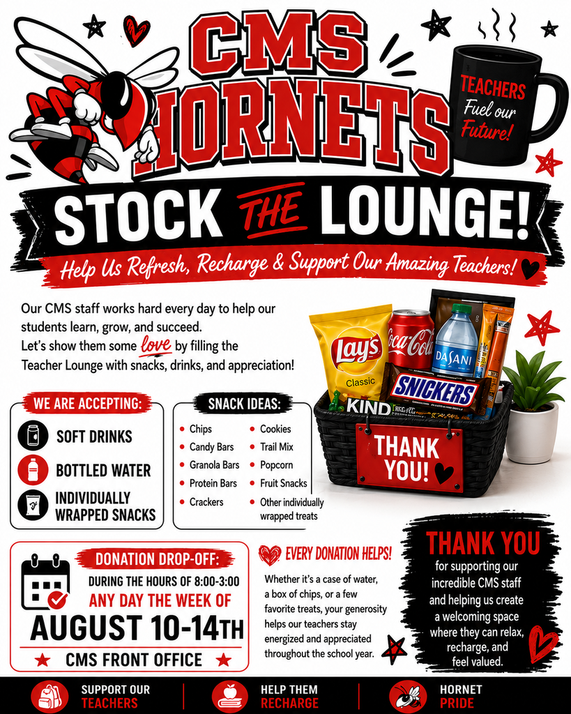 CMS Stock the Lounge