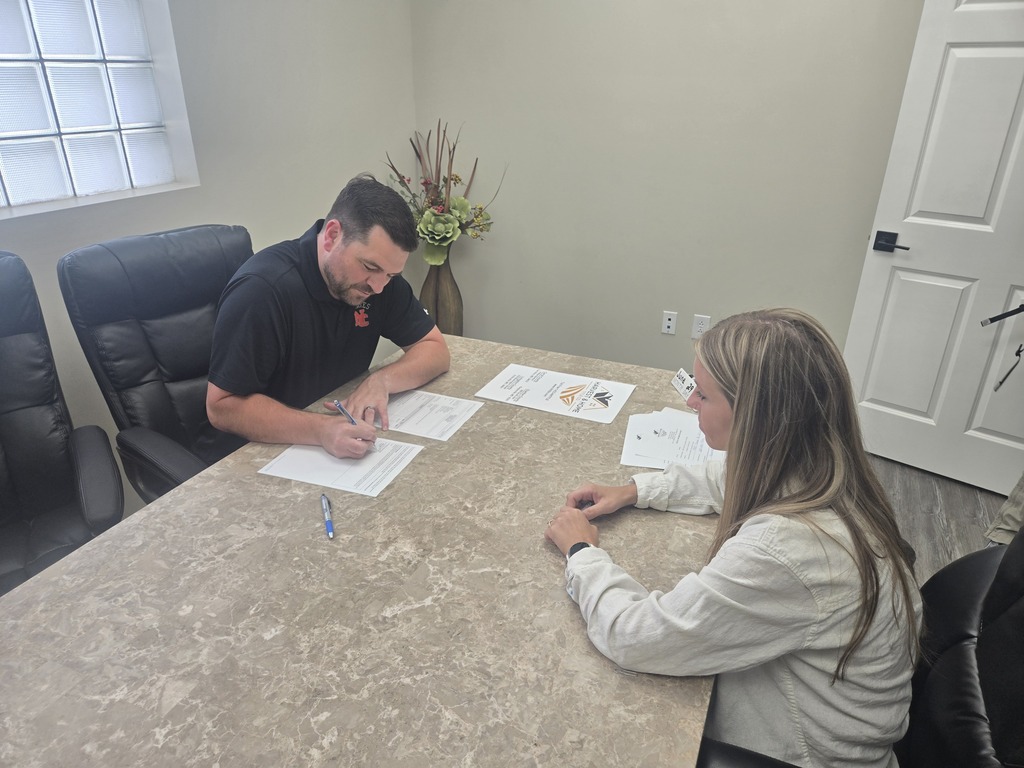 This afternoon, we officially closed on the John Hutchinson property at Harvest & Home Title Co.—Dr. Mitch Holder, Board President, signed on the dotted line! This $500,000 purchase is funded through a Fund 4 lease (no Fund 1 dollars). Next: renovate into a new bus barn/maintenance facility. Updates soon.
