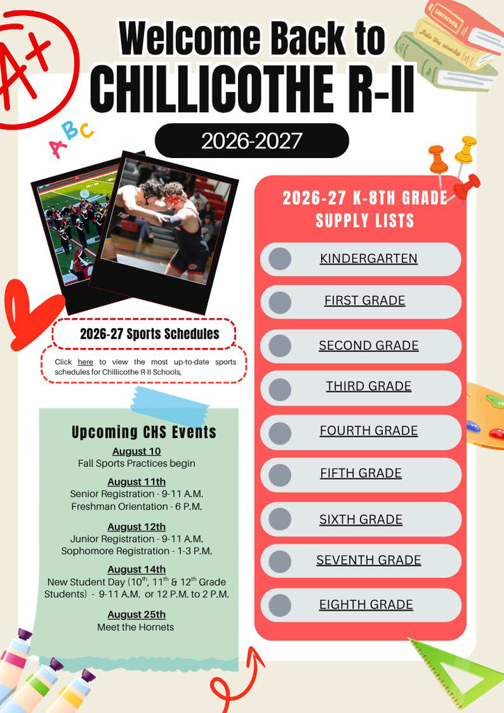 Back to school iinformation