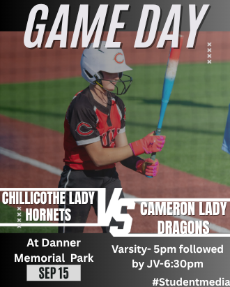 Lady Hornets home softball game against Cameron Dragons