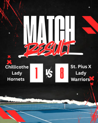 Tennis results against St. Pius X