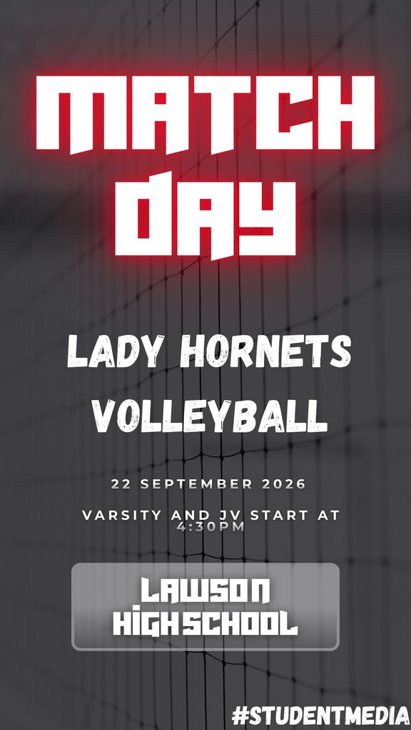 Volleyball Game at Lawson tonight!