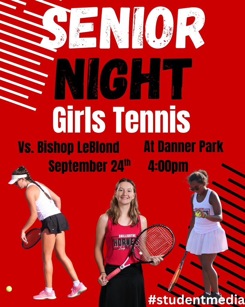 Senior Night! Lady Hornets Tennis Vs Bishop LeBlond at Danner Park