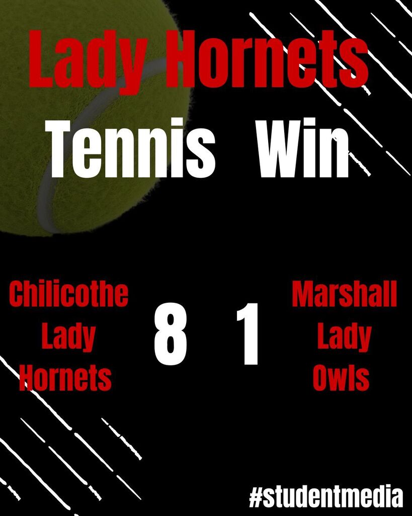 Lady Hornets Tennis Wins Over Marshall