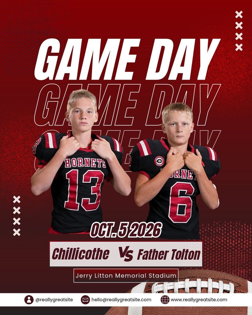 JV football tonight @ home!