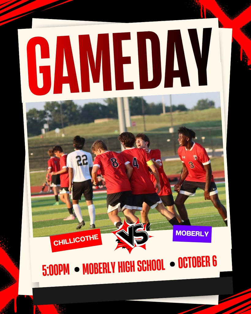 Chillicothe Hornets soccer game today away against Moberly at 5:00 pm