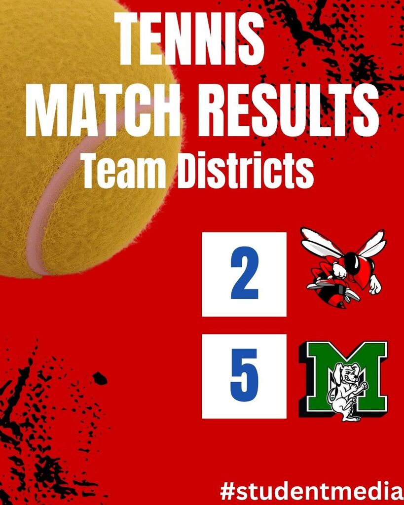 Lady Hornets Tennis Results Against Maryville 