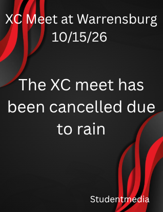 XC meet cancelled
