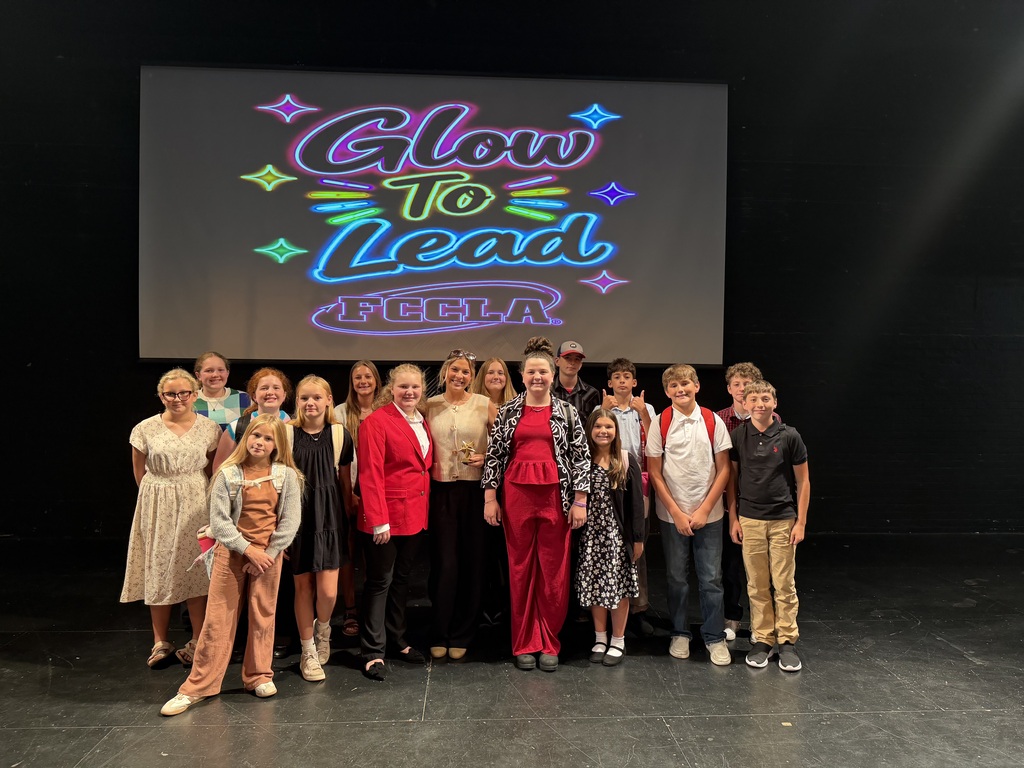 CMS FCCLA earned the Best Chapter Banner Award and the Shooting Star Award, recognizing them as a new chapter laying strong groundwork so members can take full advantage of all FCCLA opportunities.