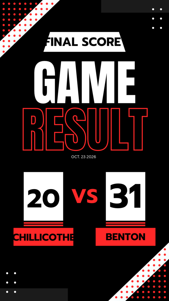 Hornets lose friday OCT. 23 2026 against the benton cardinals