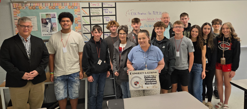 Carly Carey, 10th English/CHS; "EOC...It's Easy as 1 2 3...EOC Review With ME!" $310.39