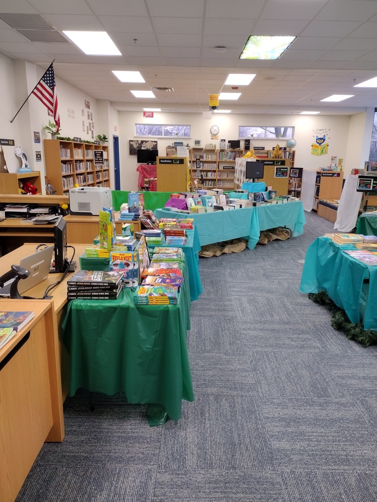 Thank you for supporting our Book Fair and helping get books in the hands of our students.