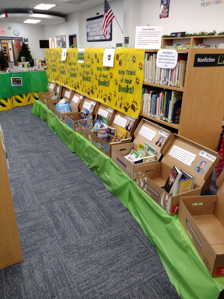 Thank you to all who donated books to our classroom libraries.