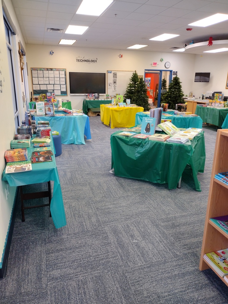 Thank you for supporting our Book Fair and helping get books in the hands of our students.