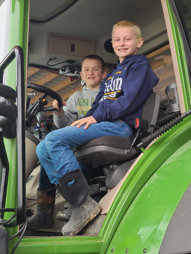 tractor closeup