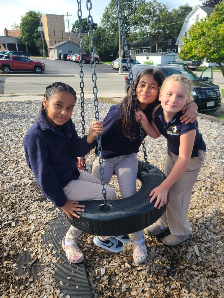 tire swing girls