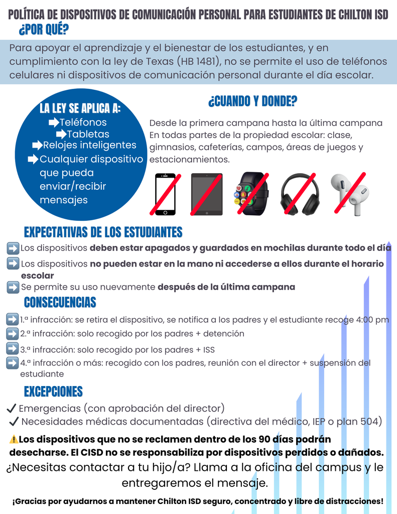cell phone policy 