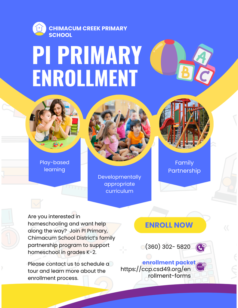 Flyer for Pi Primary.