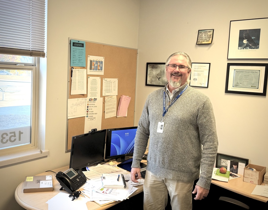 Ryan Stevens in his office