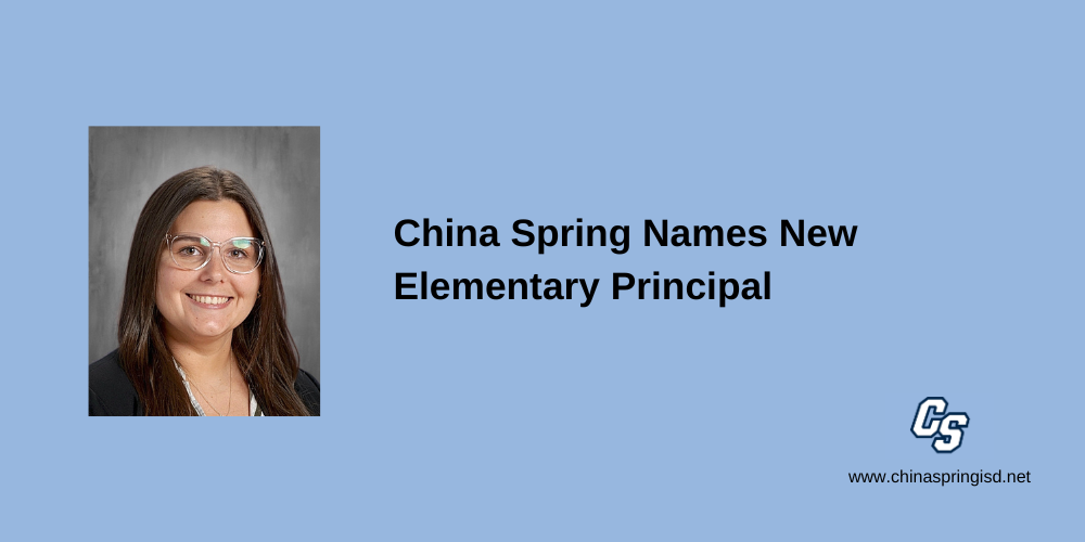 China Spring Names New Elementary Principal