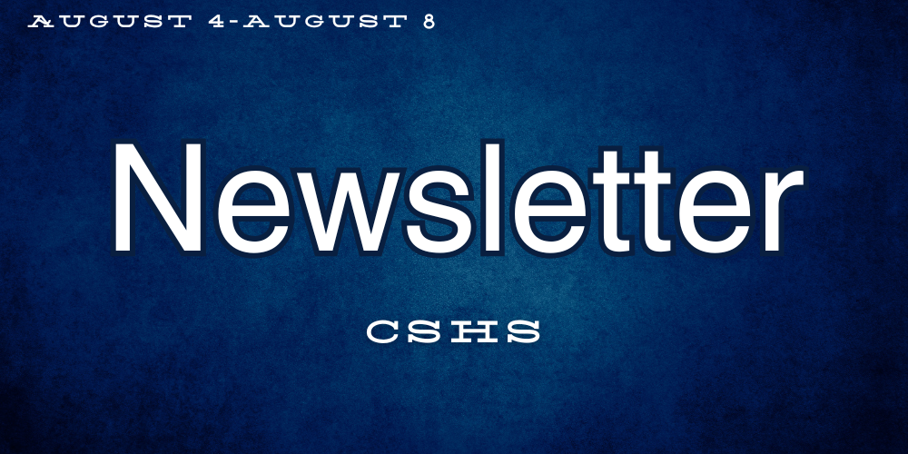 CSHS Newsletter