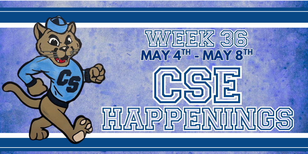 CSE: WEEK 36 HAPPENINGS