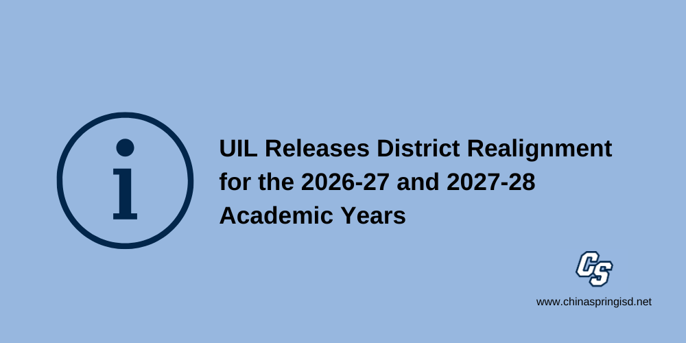 UIL Releases District Realignment for the 2026-27 and 2027-28 academic years