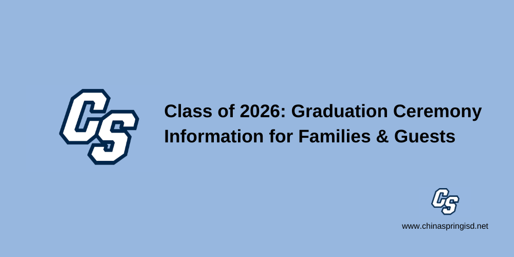 Class of 2026: Graduation Ceremony Information for Families and Guests