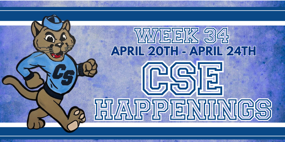 CSE: WEEK 34 HAPPENINGS