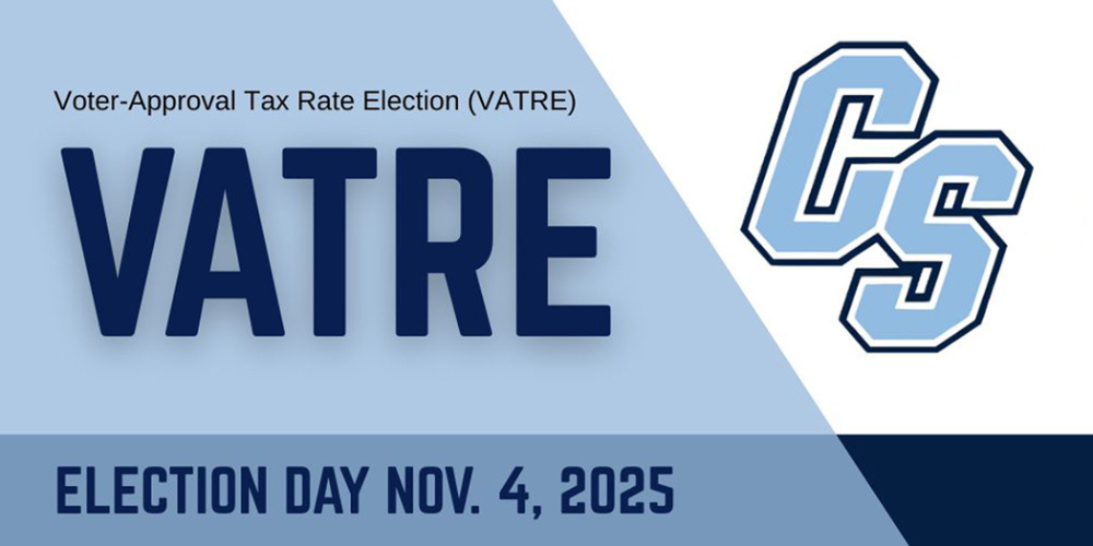 Voter-Approval Tax Rate Election (VATRE) Election Day NOV. 4, 2025