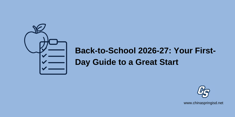 Back-to-School 2026-27: Your First-Day Guide to a Great Start