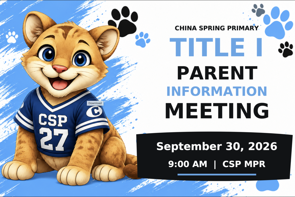 Title I Parent Information Meeting