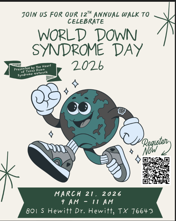 World Down Syndrome Day March 21 from 9:00-11:00 am
