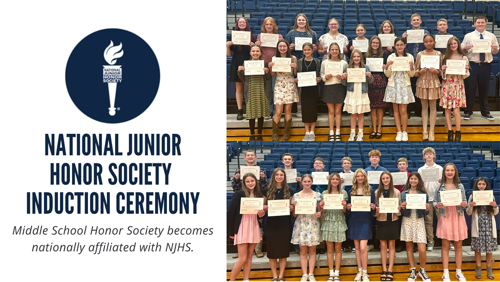 National Junior Honor Society Induction Ceremony